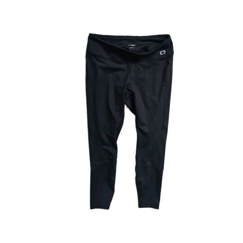 OGIO Ladies Large Black Laser Tech Athletic Leggings